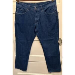 Perry Ellis Mens‎ Jeans Size 38x32 (34x29) Straight Leg Medium Wash